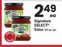 Safeway Signature Select Salsa offer