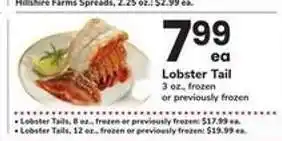 Safeway Lobster Tail offer