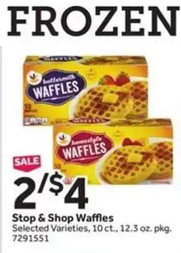 Stop&Shop Stop & Shop Waffles offer