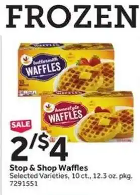 Stop&Shop Stop & Shop Waffles offer