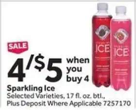 Stop&Shop Sparkling Ice offer