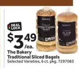 Stop&Shop The Bakery Traditional Sliced Bagels offer