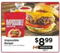 ShopRite Impossible Burger offer