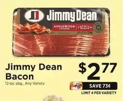 ShopRite Jimmy Dean Bacon offer