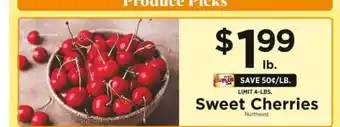 ShopRite Sweet Cherries offer