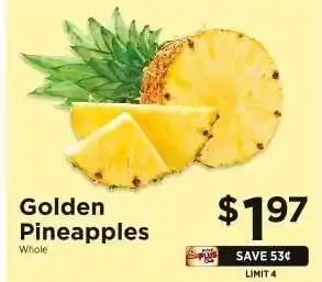 ShopRite Golden Pineapples offer
