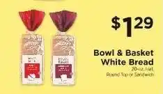 ShopRite Bowl & Basket White Bread offer