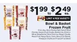 ShopRite Bowl & Basket Frozen Fruit offer
