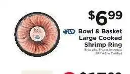 ShopRite Bowl & Basket Large Cooked Shrimp Ring offer