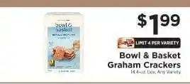 ShopRite Bowl & Basket Graham Crackers offer