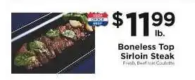 ShopRite Boneless Top Sirloin Steak offer
