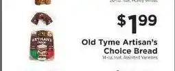 ShopRite Old Tyme Artisan's Choice Bread offer