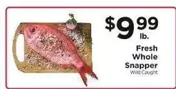 ShopRite Fresh Whole Snapper offer