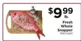 ShopRite Fresh Whole Snapper offer
