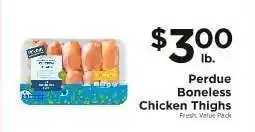 ShopRite Perdue Boneless Chicken Thighs offer