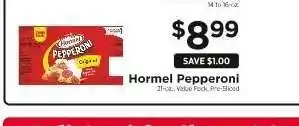ShopRite Hormel Pepperoni offer