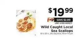 ShopRite Wild Caught Local Sea Scallops offer