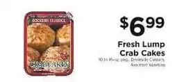 ShopRite Fresh Lump Crab Cakes offer