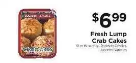 ShopRite Fresh Lump Crab Cakes offer