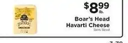 ShopRite Boar's Head Havarti Cheese offer