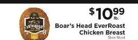 ShopRite Boar's Head EverRoast Chicken Breast offer