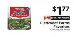 ShopRite PictSweet Farms Favorites offer