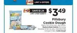 ShopRite Pillsbury Cookie Dough offer