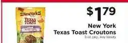 ShopRite New York Texas Toast Croutons offer