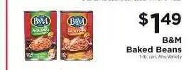 ShopRite B & M Baked Beans offer