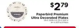 ShopRite Paperbird Premium Ultra Decorated Plates offer