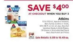 ShopRite Atkins offer