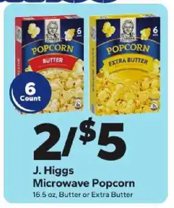Save a Lot J. Higgs Microwave Popcorn offer