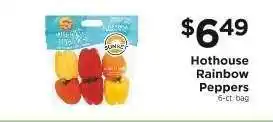 ShopRite HotHouse Rainbow Peppers offer
