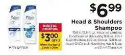 ShopRite Head & Shoulders Shampoo offer