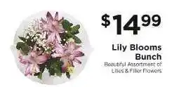 ShopRite Lily Blooms Bunch offer