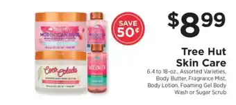 ShopRite Tree Hut Skin Care offer