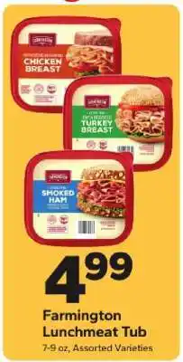 Save a Lot Farmington Lunchmeat Tub offer
