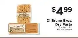 ShopRite Di Bruno Bros. Dry Pasta offer