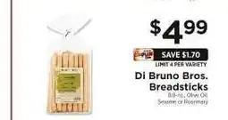 ShopRite Di Bruno Bros. Breadsticks offer