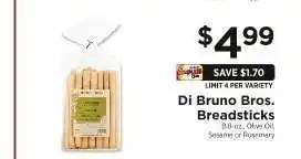 ShopRite Di Bruno Bros. Breadsticks offer