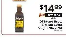 ShopRite Di Bruno Bros. Sicilian Extra Virgin Olive Oil offer