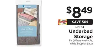 ShopRite Underbed Storage offer