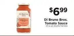 ShopRite Di Bruno Bros. Tomato Sauce offer