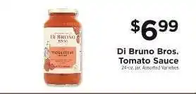 ShopRite Di Bruno Bros. Tomato Sauce offer
