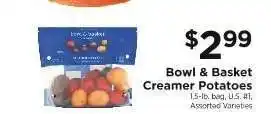 ShopRite Bowl & Basket Creamer Potatoes offer
