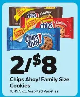 Save a Lot Chips Ahoy! Family Size Cookies offer