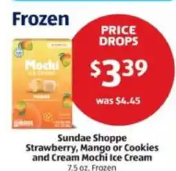 Aldi Sundae Shoppe Mochi Ice Cream offer