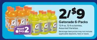 Save a Lot Gatorade 6-Packs offer