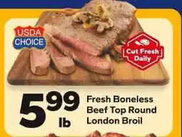 Save a Lot Fresh Boneless Beef Top Round London Broil offer
