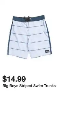 TJ Maxx Big Boys Striped Swim Trunks offer